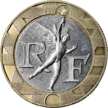 Monnaie, France, Génie, 10 Francs, 1988, Paris, FDC, Bi-Metallic, Gadoury:827