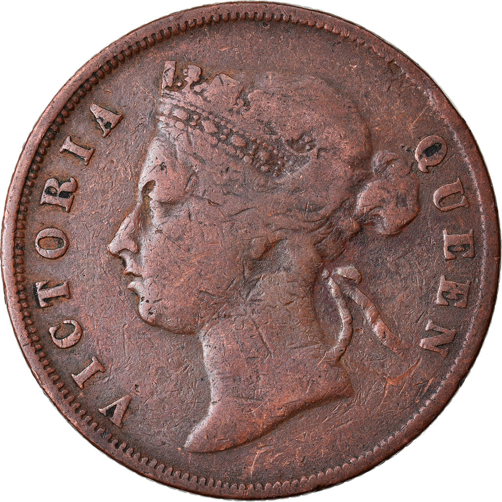 Coin, Straits Settlements, Victoria, Cent, 1901, VF(20-25), Bronze, KM:16