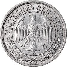 Moneda, ALEMANIA - REPÚBLICA DE WEIMAR, 50 Reichspfennig, 1929, Berlin, EBC