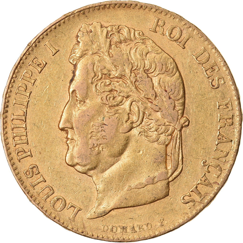 Monnaie, France, Louis-Philippe, 20 Francs, 1840, Paris, TTB, Or, Gadoury:1031