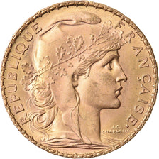Coin, France, Marianne, 20 Francs, 1906, Paris, MS(63), Gold, KM:847