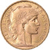 Coin, France, Marianne, 20 Francs, 1906, Paris, MS(63), Gold, KM:847