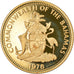 Coin, Bahamas, Elizabeth II, 100 Dollars, 1978, Proof, MS(65-70), Gold, KM:80