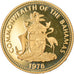 Coin, Bahamas, Elizabeth II, 100 Dollars, 1978, Proof, MS(65-70), Gold, KM:81