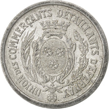 France, 10 Centimes, 1922, EF(40-45), Aluminium, Elie #10.2, 1.17