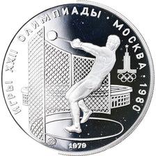 Coin, Russia, 5 Roubles, 1979, Leningrad, Proof, MS(65-70), Silver, KM:167