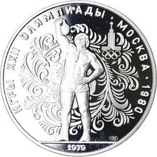 Coin, Russia, 10 Roubles, 1979, Leningrad, Proof, MS(65-70), Silver, KM:172