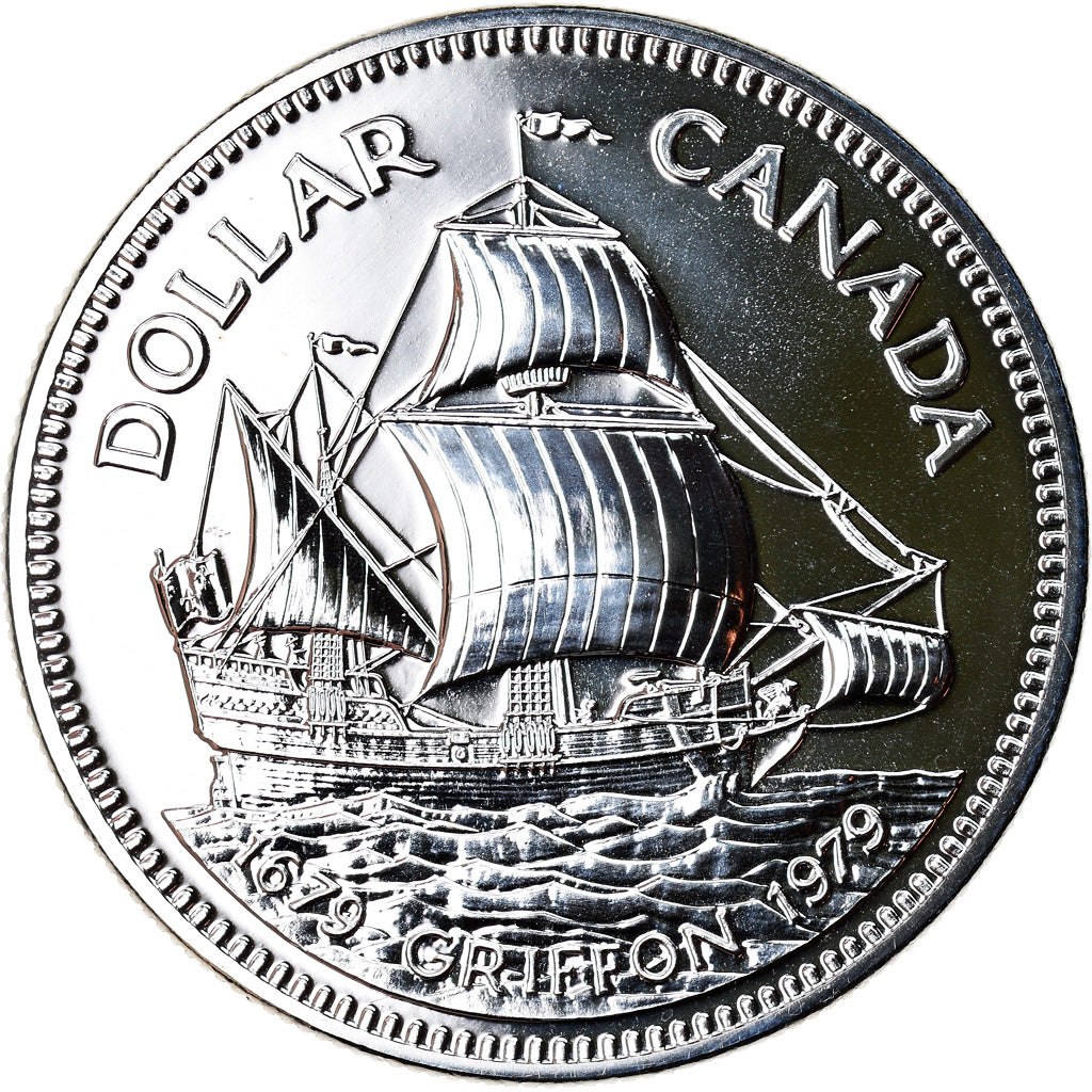 Coin, Canada, Elizabeth II, Dollar, 1979, Royal Canadian Mint, Ottawa