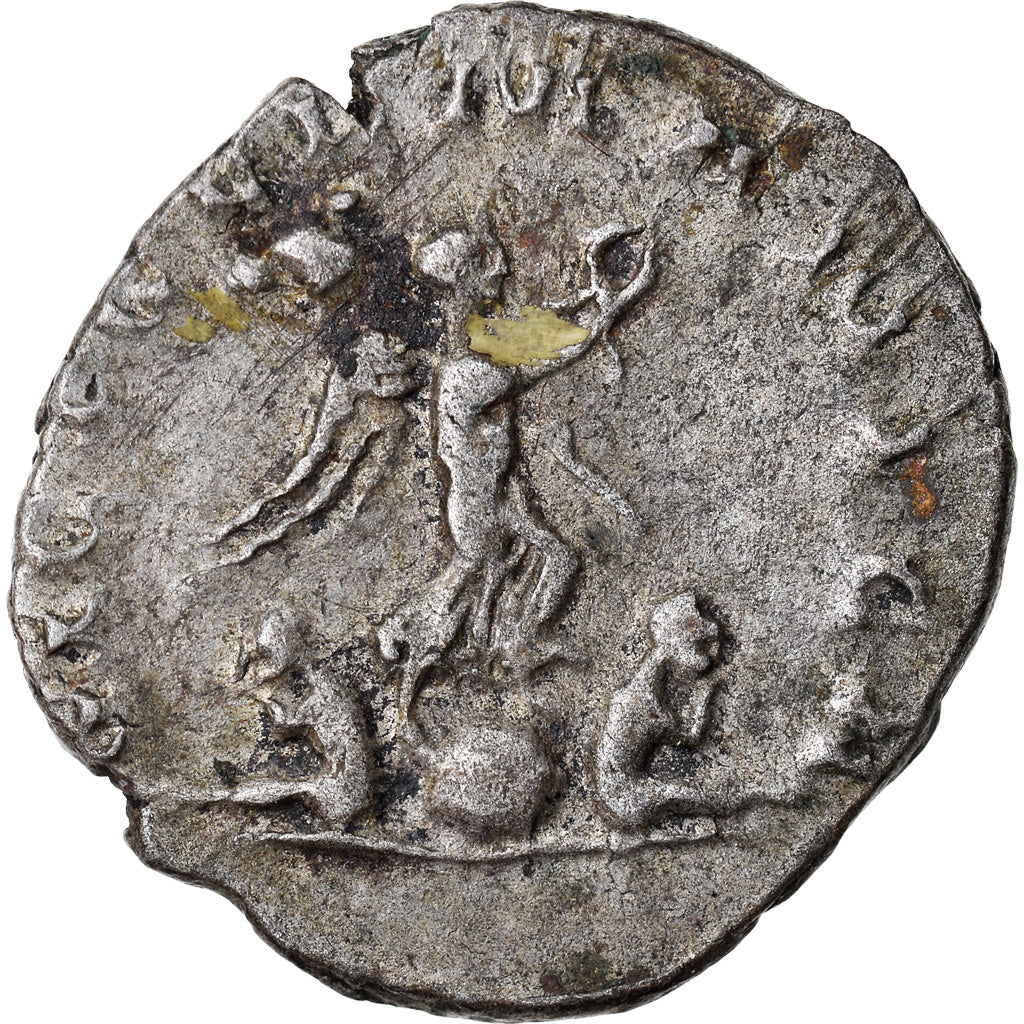 Moeda, Gallienus, Antoninianus, 253-268, Lyon - Lugdunum, EF(40-45), Lingote