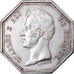 France, Jeton, Charles X, pont gare et port de grenelle, 1826, TTB, Argent