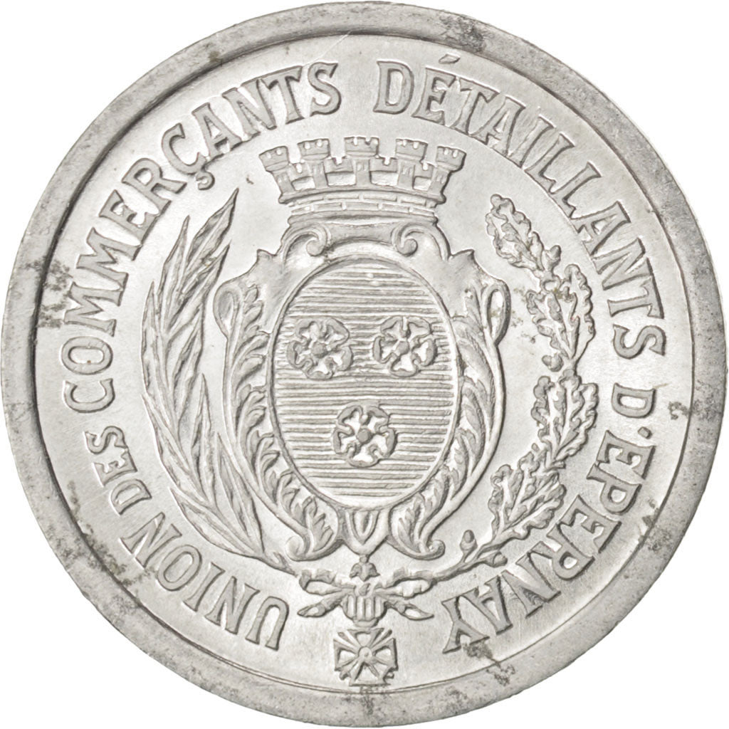 Epernay, Union des Commerçants Détaillants, 10 Centimes 1922, Elie 10.2