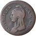 Moneta, Francia, Dupré, Decime, AN 5, Paris, MB, Bronzo, KM:644.1, Gadoury:187
