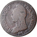 Moeda, França, Dupré, Decime, AN 7, Paris, F(12-15), Bronze, KM:644.1