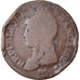 Moeda, França, Dupré, Decime, AN 8, Strasbourg, F(12-15), Bronze, KM:644.4, Le