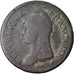 Moeda, França, Dupré, Decime, AN 8, Strasbourg, F(12-15), Bronze, KM:644.4, Le