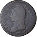 Monnaie, France, Dupré, Decime, AN 7, Bordeaux, B+, Bronze, Gadoury:187