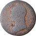 Monnaie, France, Dupré, 5 Centimes, AN 8, Metz, B+, Bronze, Gadoury:126a