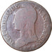 Coin, France, Dupré, 5 Centimes, AN 8, Paris, F(12-15), Bronze, KM:640.1, Le