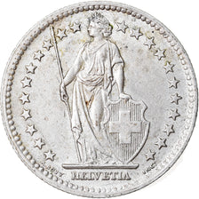 Coin, Switzerland, 2 Francs, 1948, Bern, AU(50-53), Silver, KM:21
