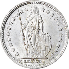 Coin, Switzerland, Franc, 1956, Bern, MS(63), Silver, KM:24
