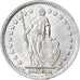 Coin, Switzerland, Franc, 1956, Bern, MS(63), Silver, KM:24