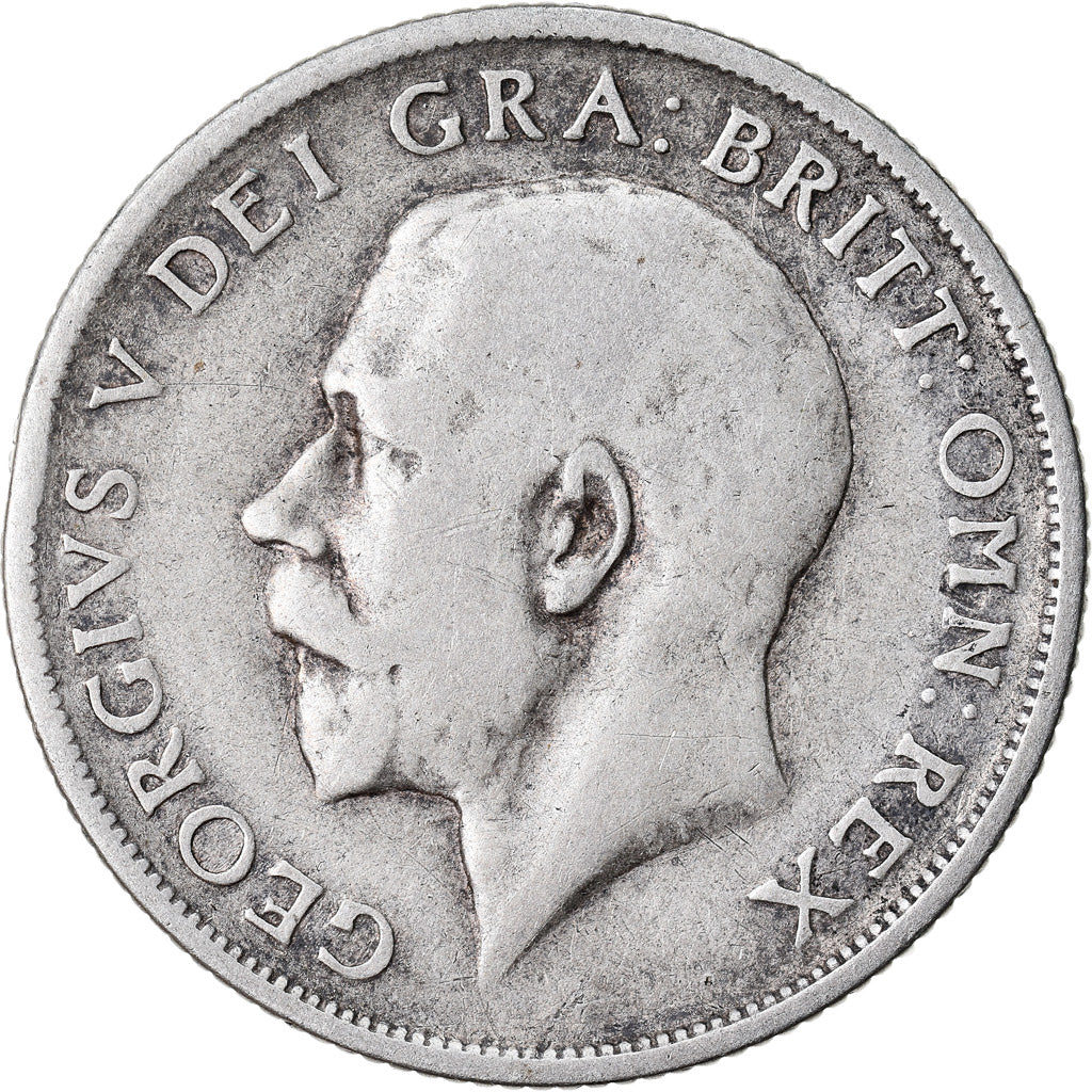 Coin, Great Britain, George V, Shilling, 1920, VF(30-35), Silver, KM:816a