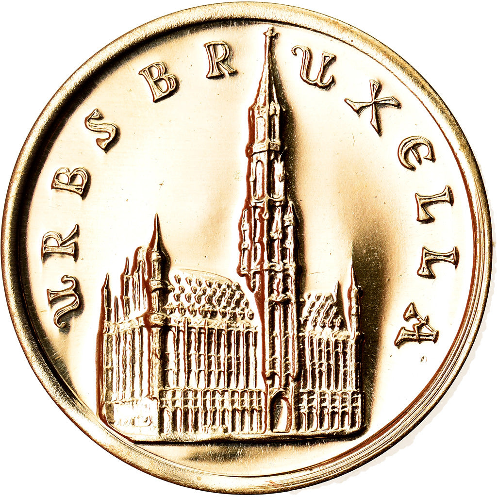 Belgium, 20 Francs, 20 Frank, Saint Michel, Brussels 1000 years, 1979
