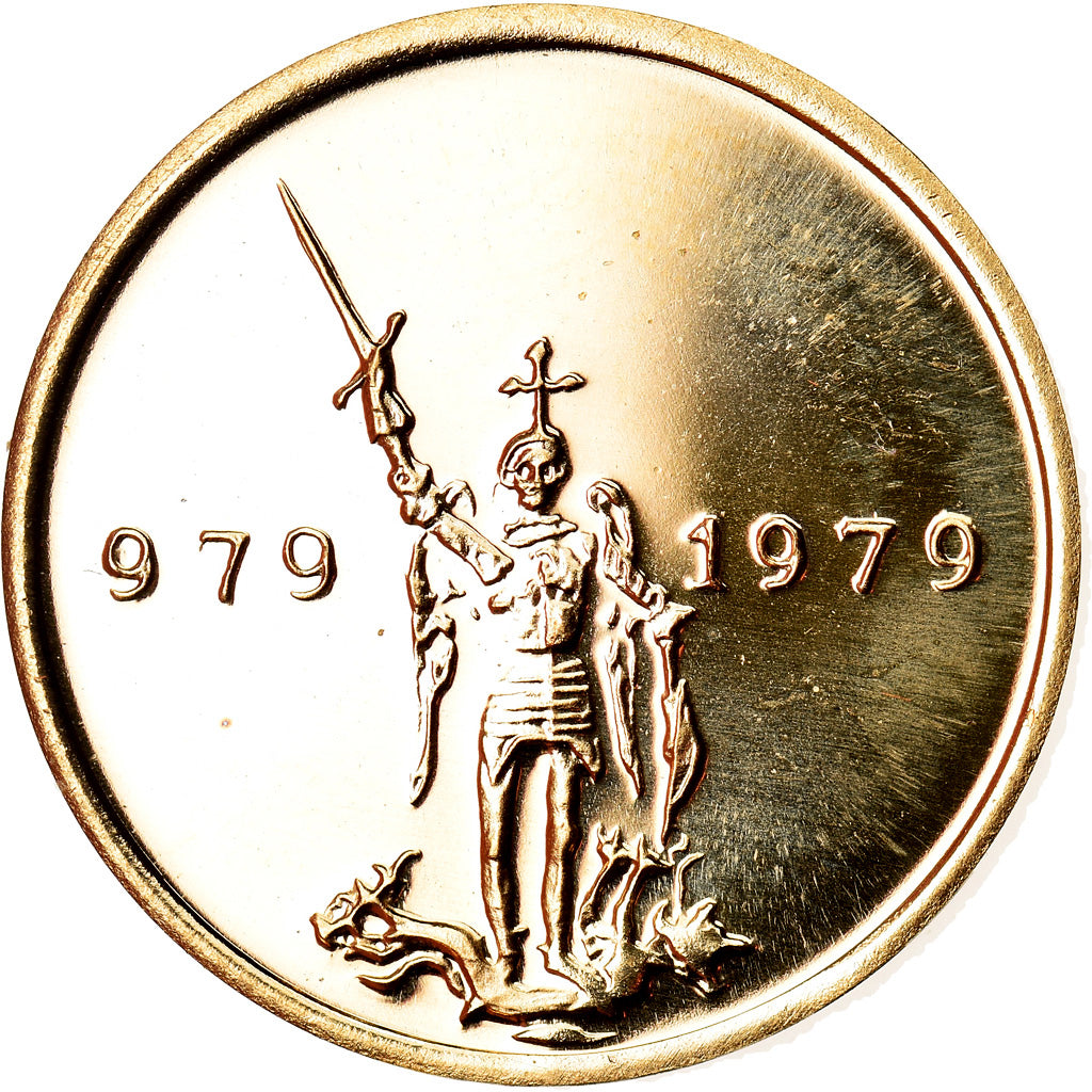 Belgium, 20 Francs, 20 Frank, Saint Michel, Brussels 1000 years, 1979