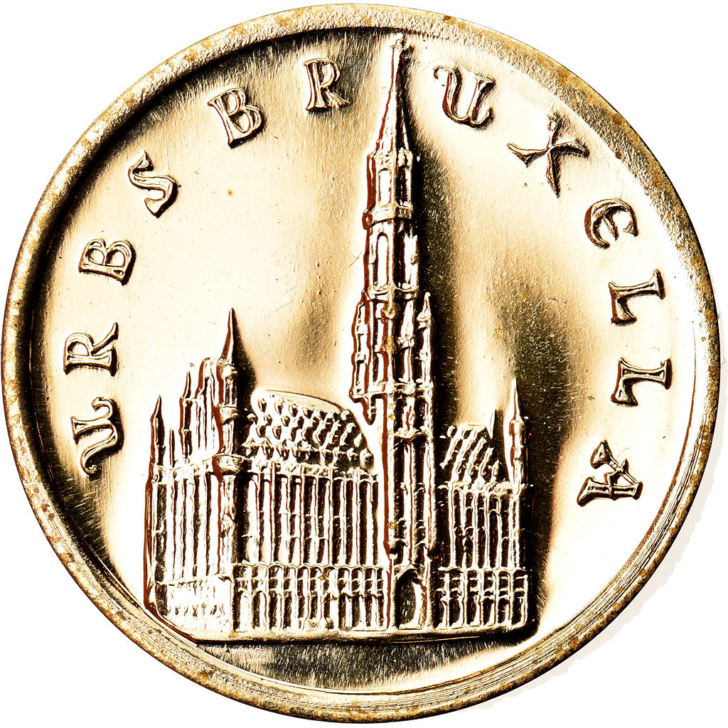 Belgium, 20 Francs, 20 Frank, Saint Michel, Brussels 1000 years, 1979