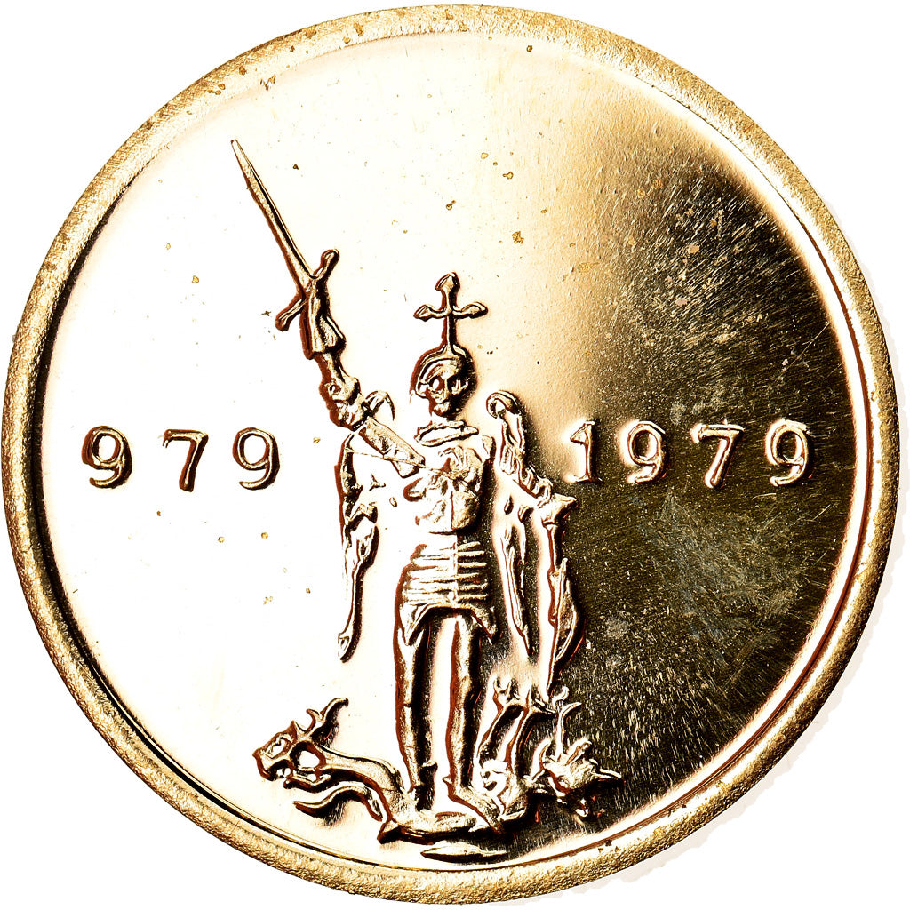 Belgium, 20 Francs, 20 Frank, Saint Michel, Brussels 1000 years, 1979
