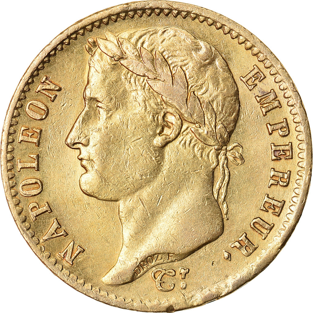 Moneta, Francja, Napoléon I, 20 Francs, 1807, Paris, AU(50-53), Złoto