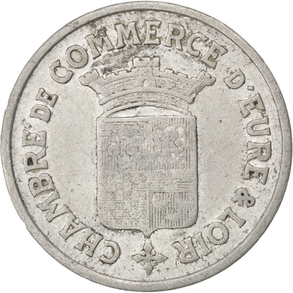 Eure et Loir, Chambre de Commerce, 25 Centimes 1922, Elie 10.3