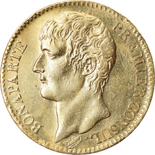 Munten, Frankrijk, Napoléon I, 40 Francs, An 12, Paris, ZF+, Goud, KM:652