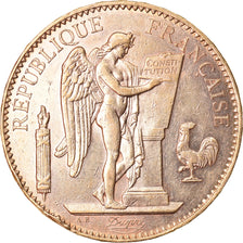 Münze, Frankreich, Génie, 100 Francs, 1908, Paris, SS+, Gold, KM:858
