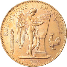 Moneta, Francja, 100 Francs, 1909, Paris, MS(60-62), Złoto, Gadoury:1137a