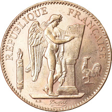 Moeda, França, 100 Francs, 1912, Paris, AU(55-58), Dourado, KM:858