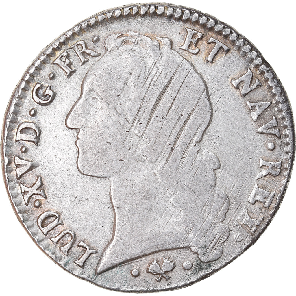 Monnaie, France, Louis XV, Écu au bandeau, Ecu, 1766, Bayonne, TB, Argent