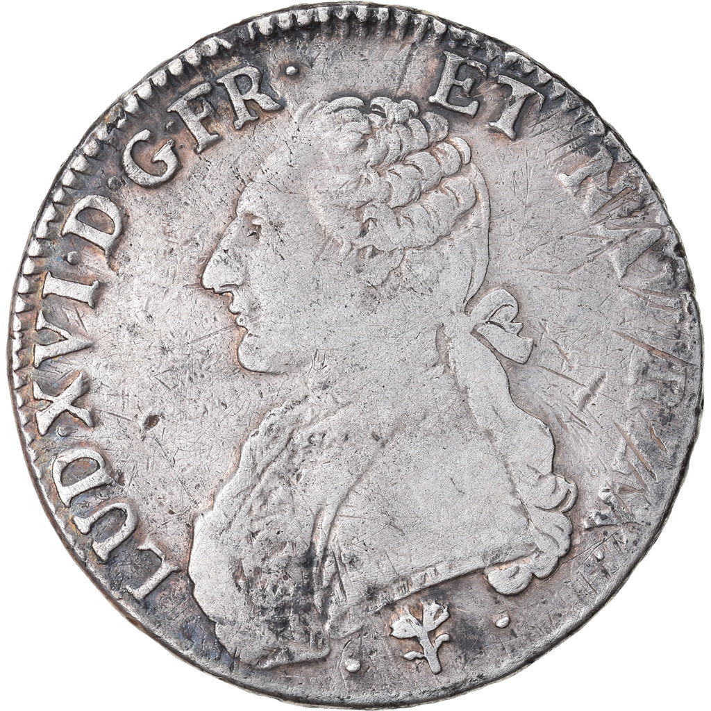 Moneda, Francia, Louis XVI, Écu aux branches d'olivier, Ecu, 1785, Bayonne
