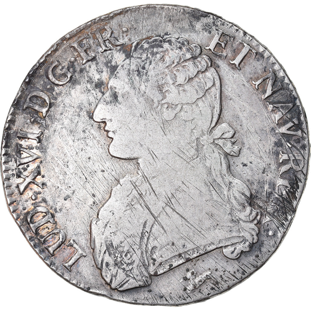 Coin, France, Louis XVI, Écu aux branches d'olivier, Ecu, 1785, Orléans