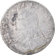 Coin, France, Louis XV, Écu aux branches d'olivier, Ecu, 1726, Rennes