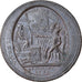 Moeda, França, Monneron, 5 Sols, 1790, Paris, AU(50-53), Bronze