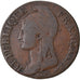 Moneta, Francia, Dupré, 5 Centimes, AN 4, Paris, MB, Bronzo, KM:635.1