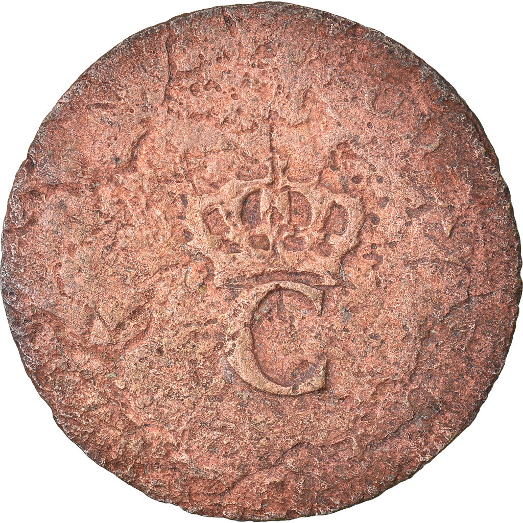 Monnaie, General Colony, Sol, TB, Billon, Lecompte:278a