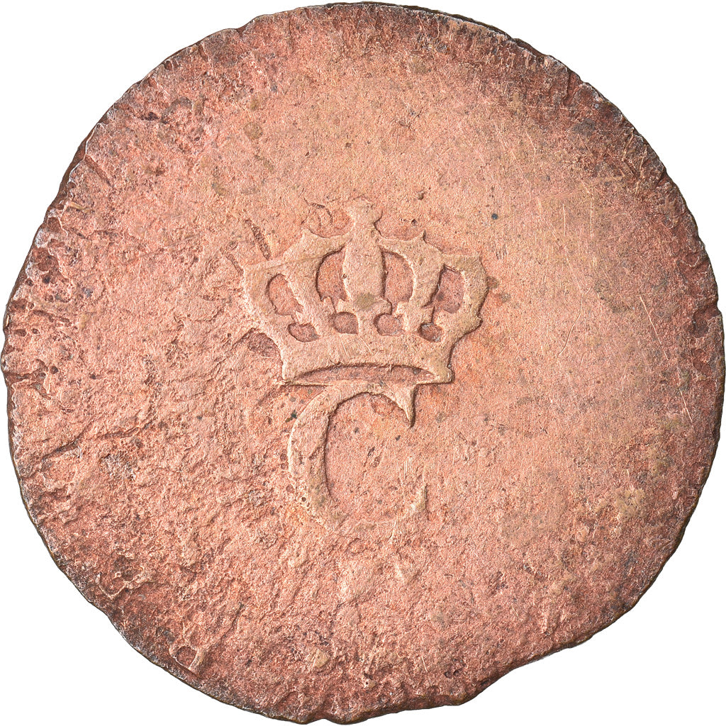 Monnaie, General Colony, Sol, TB, Billon, Lecompte:278a