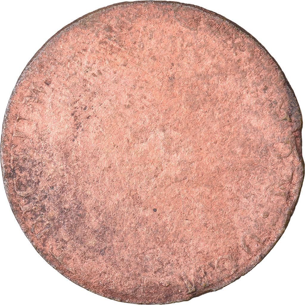 Moneda, Colonia general, Sol, BC+, Vellón, Lecompte:278a