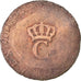 Moneda, Colonia general, Sol, BC+, Vellón, Lecompte:278a