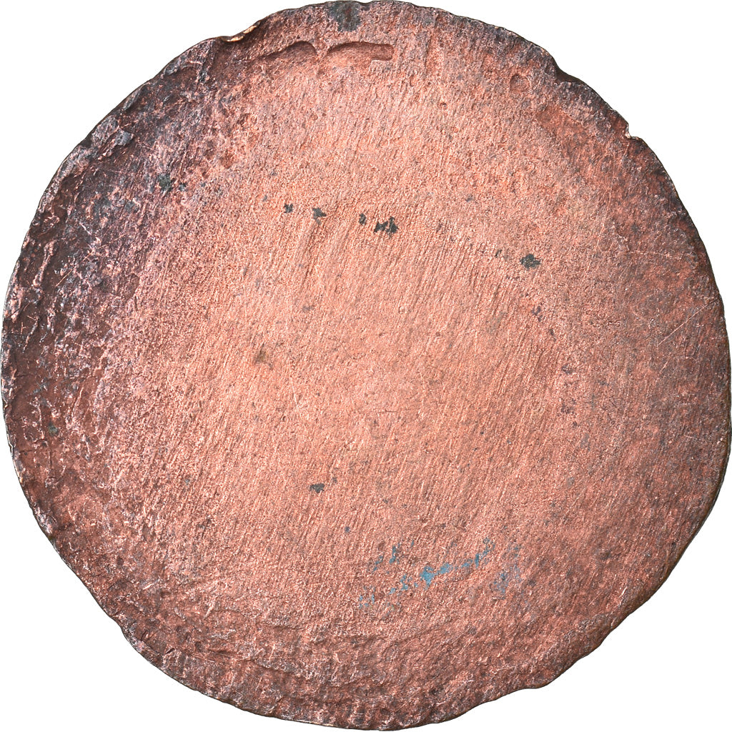 Moneda, Colonia general, Sol, BC+, Vellón, Lecompte:278a