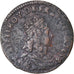 Moeda, França, Louis XIV, Liard de France au buste juvénile, deuxième type