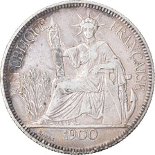 Monnaie, FRENCH INDO-CHINA, Piastre, 1900, Paris, TTB, Argent, KM:5a.1