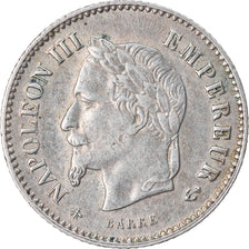 Moneda, Francia, Napoleon III, Napoléon III, 20 Centimes, 1867, Paris, MBC+
